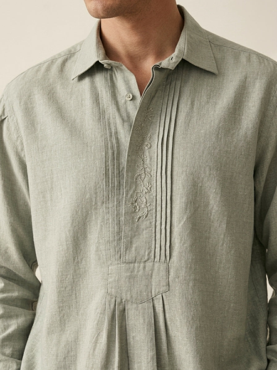 Dusty Green Overshirt