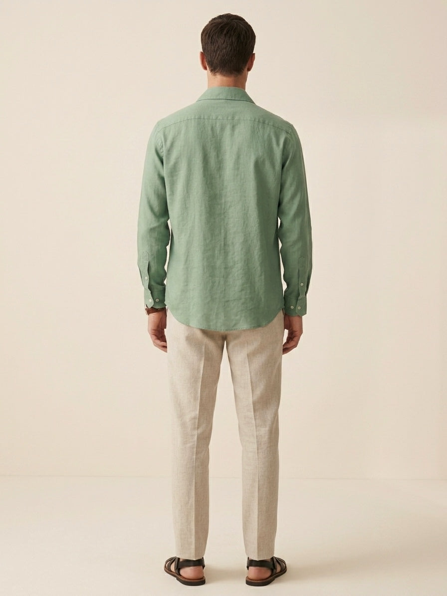 Forest Green 70's Shirt