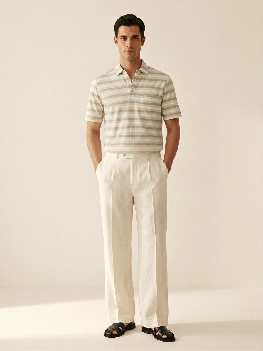 Striped Polo