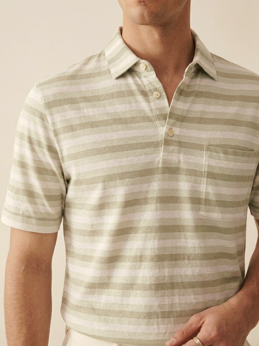 Striped Polo