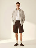 Sand Beige Striped