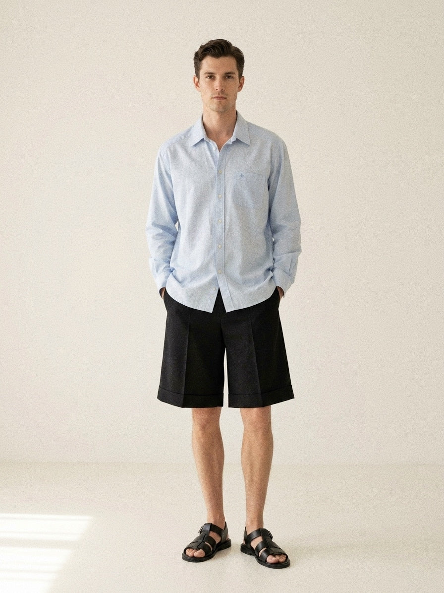 Oxford Blue Long Sleeve