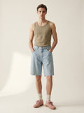Blue Washed Shorts