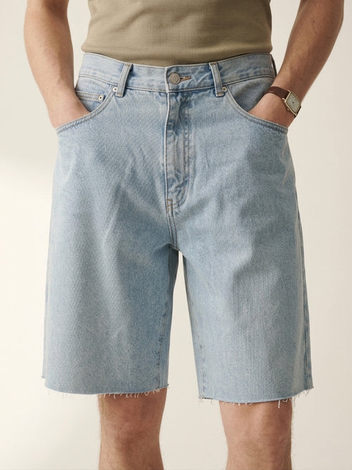 Blue Washed Shorts