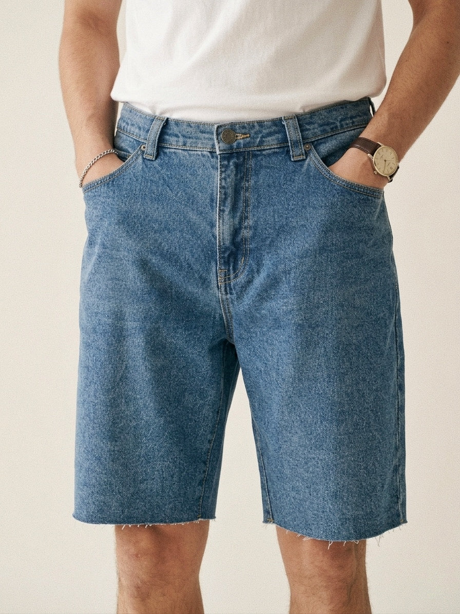 Denim Blue Shorts