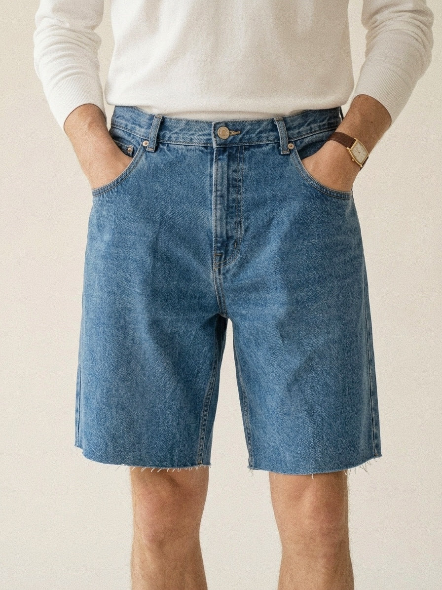 Denim Blue Shorts