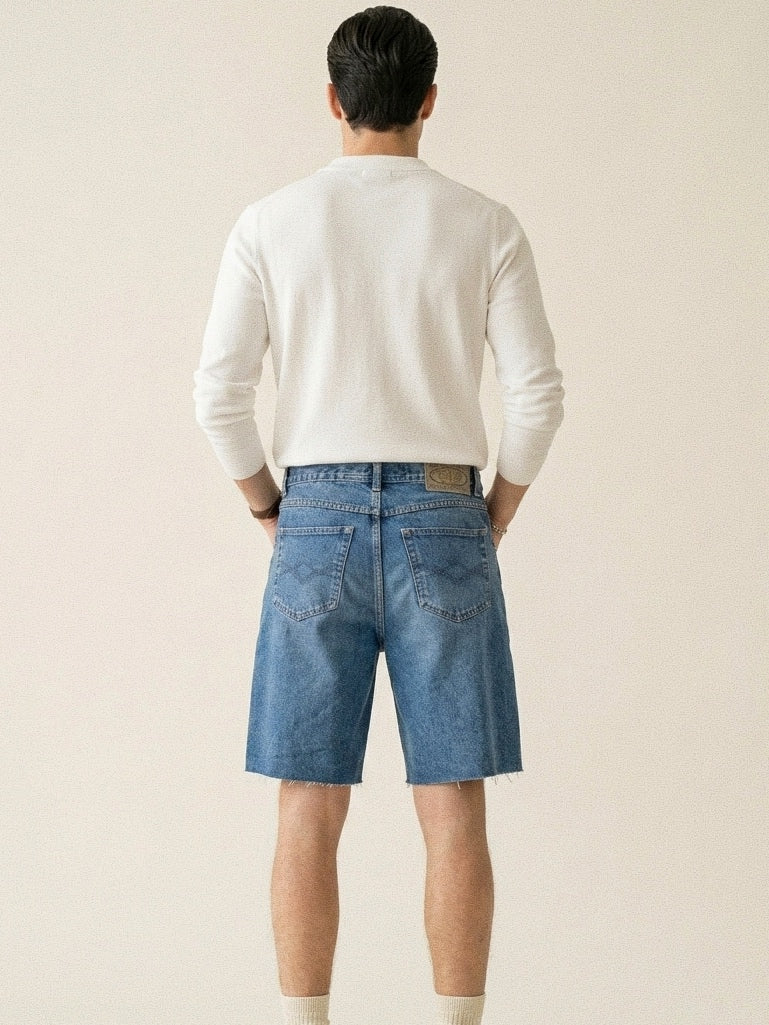 Denim Blue Shorts