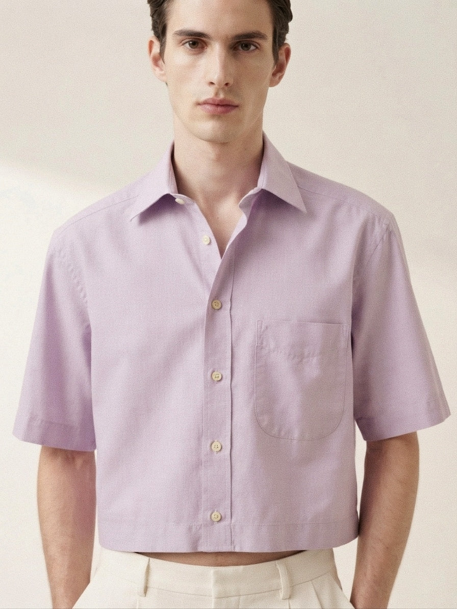 Baby Pink Cropped