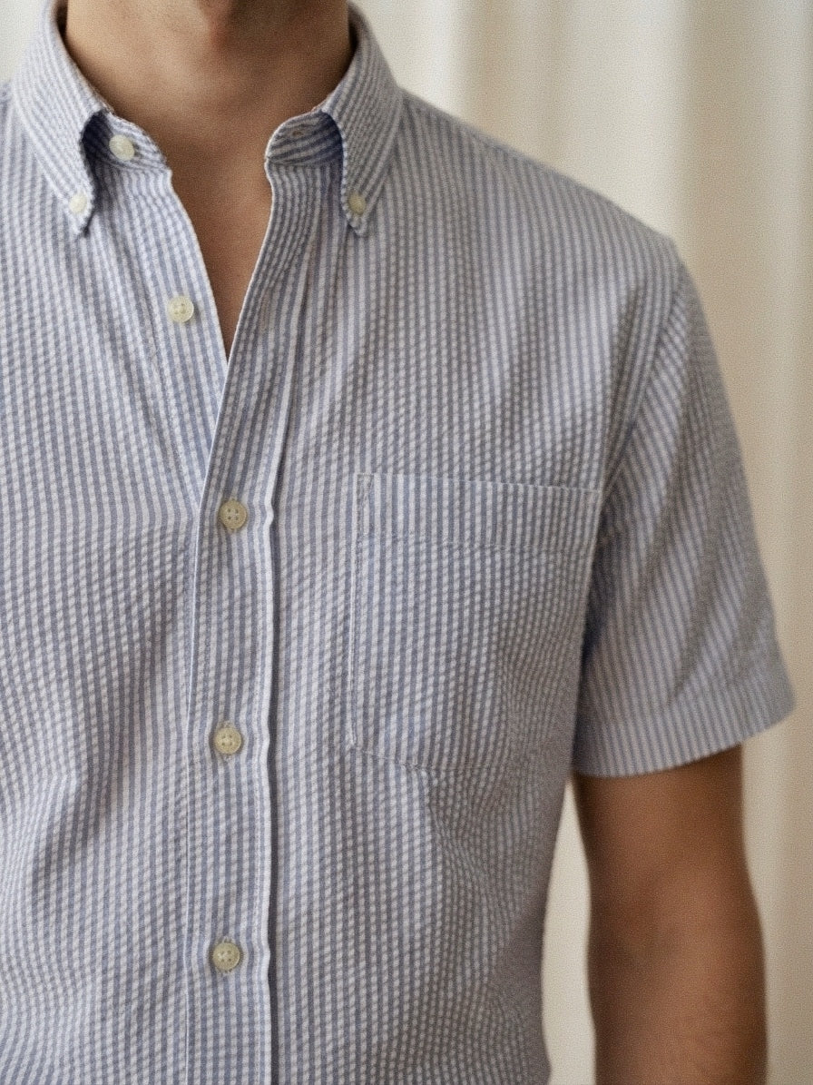 Striped Boxy Shirt