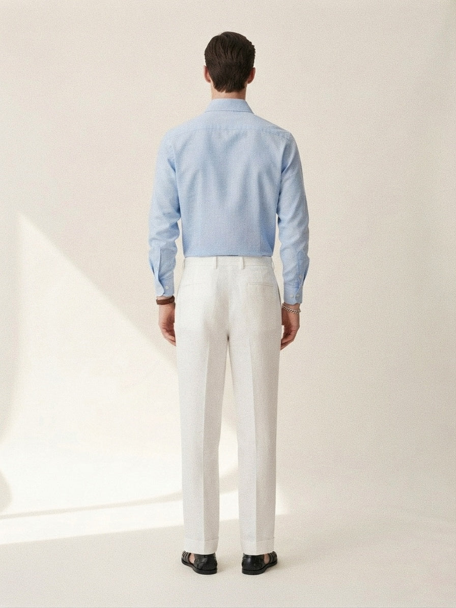 Plain Blue Long Sleeve