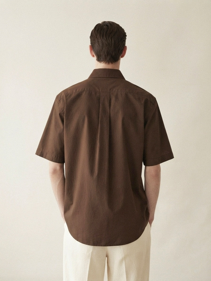 Espresso Brown Short Sleeve