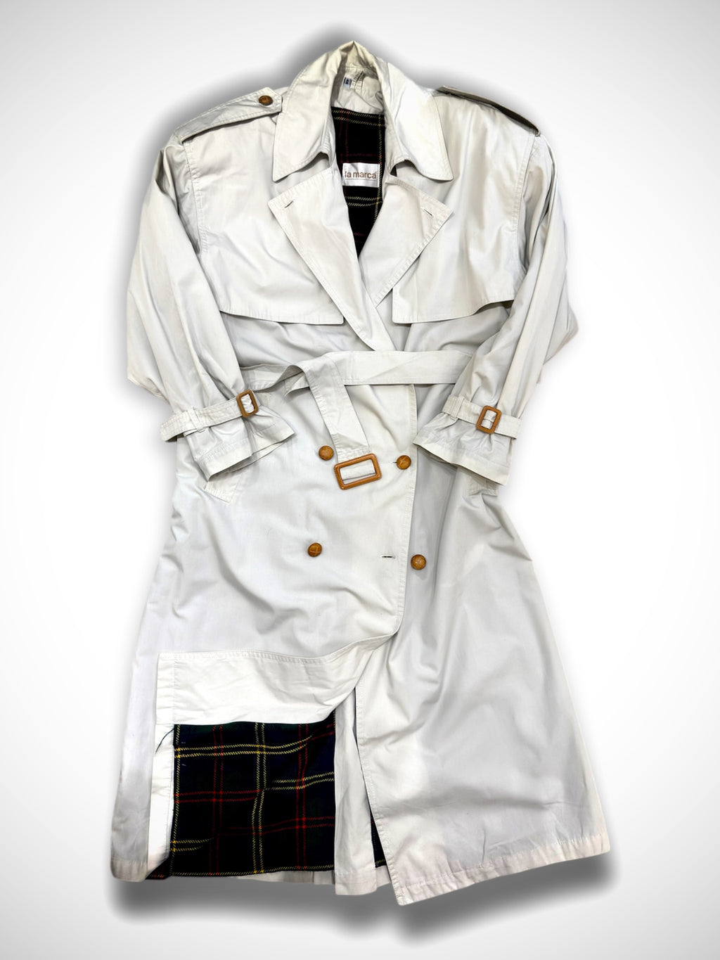 Cream Trench Coat
