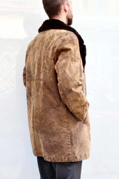 Shearling 70's Mid Coat