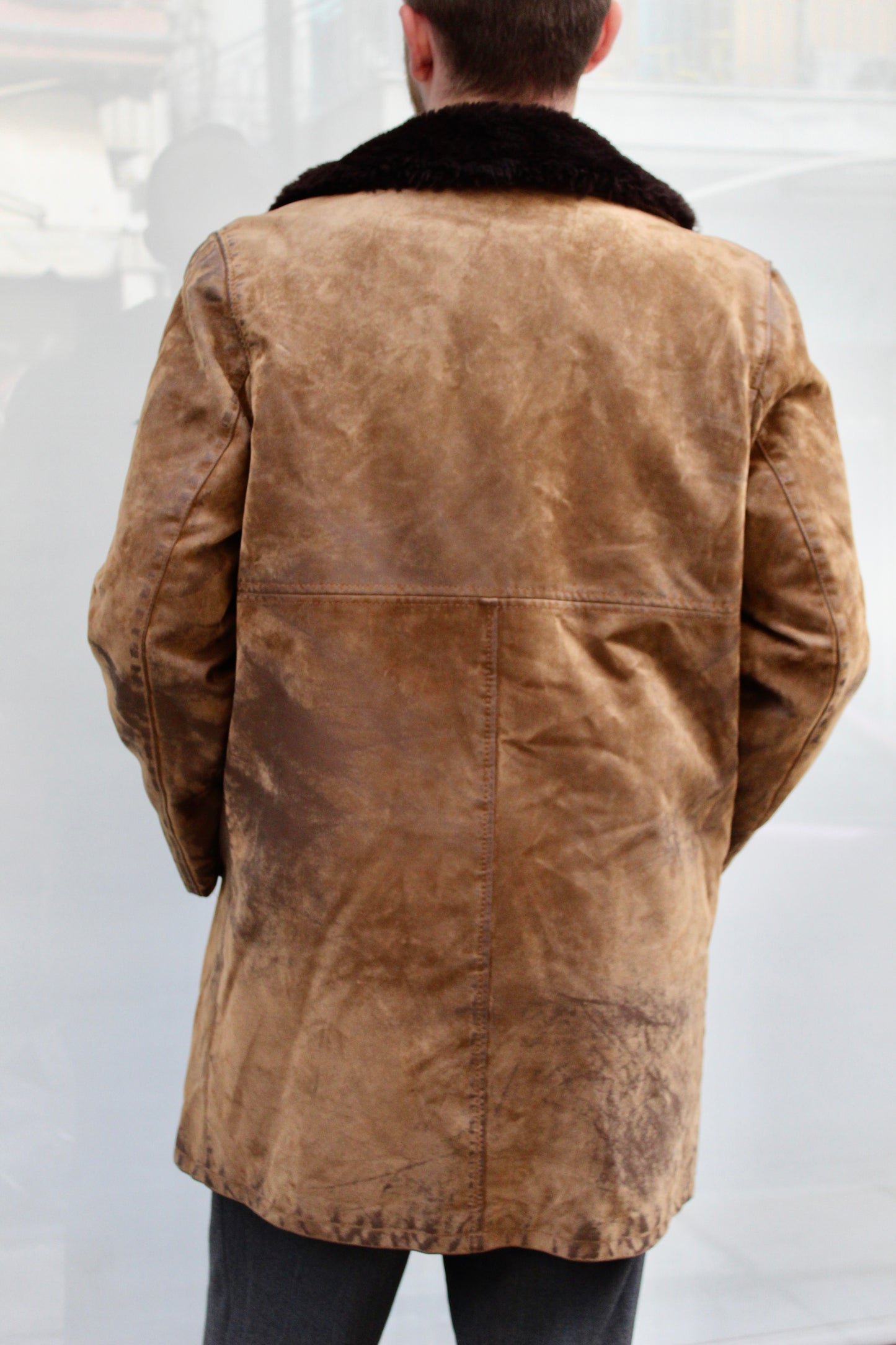 Shearling 70's Mid Coat