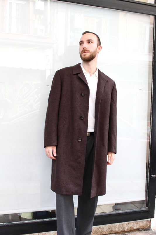 Brown 60's Overcoat