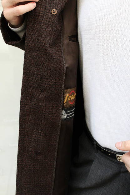 Brown 60's Overcoat