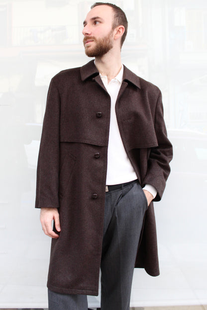 Brown 60's Overcoat