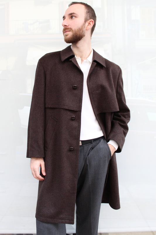 Brown 60's Overcoat