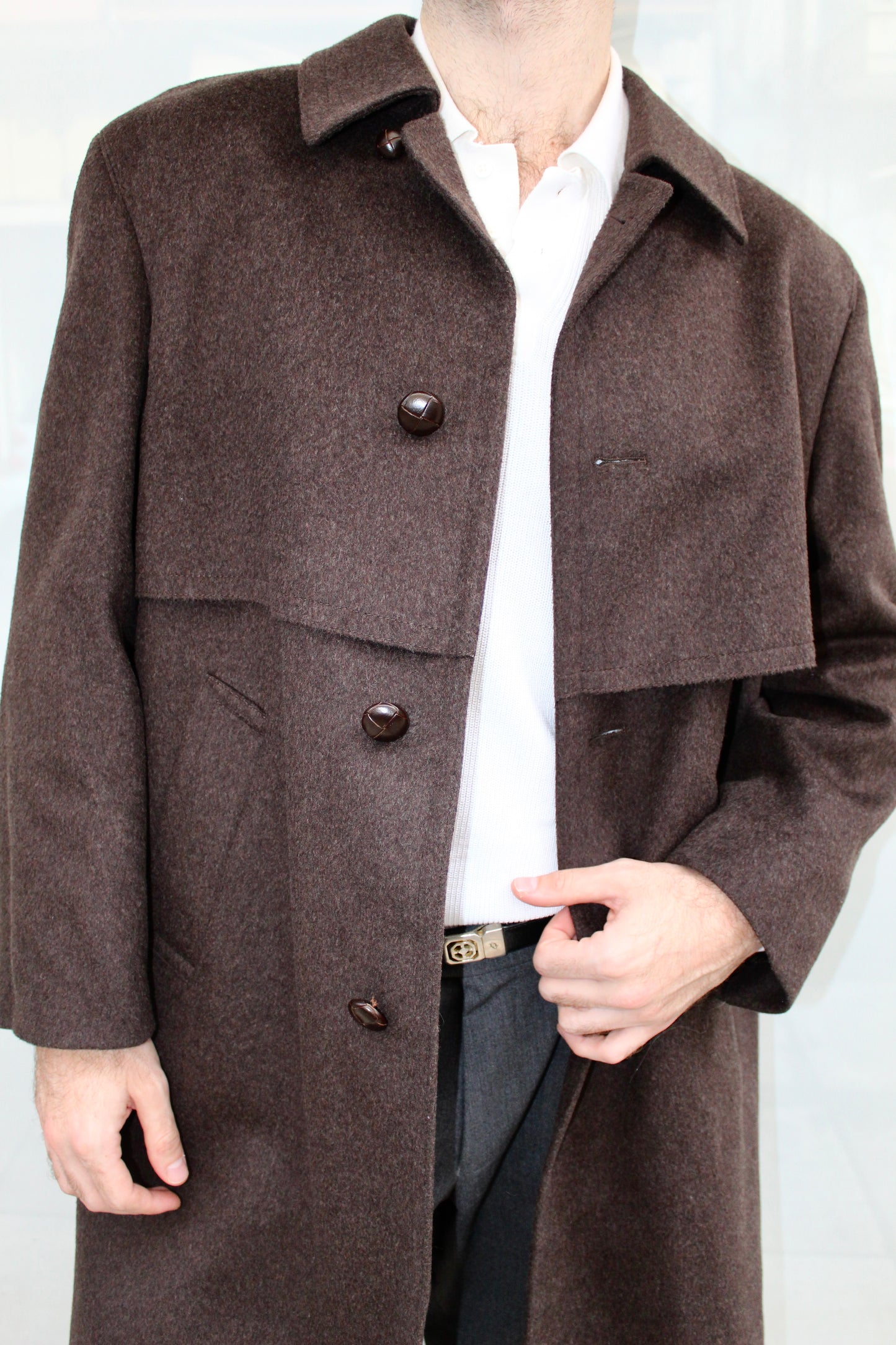Brown 60's Overcoat