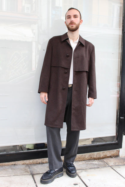Brown 60's Overcoat
