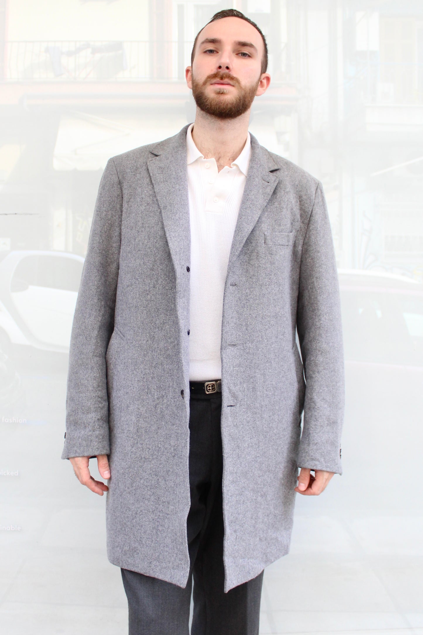 Gant Gray Overcoat