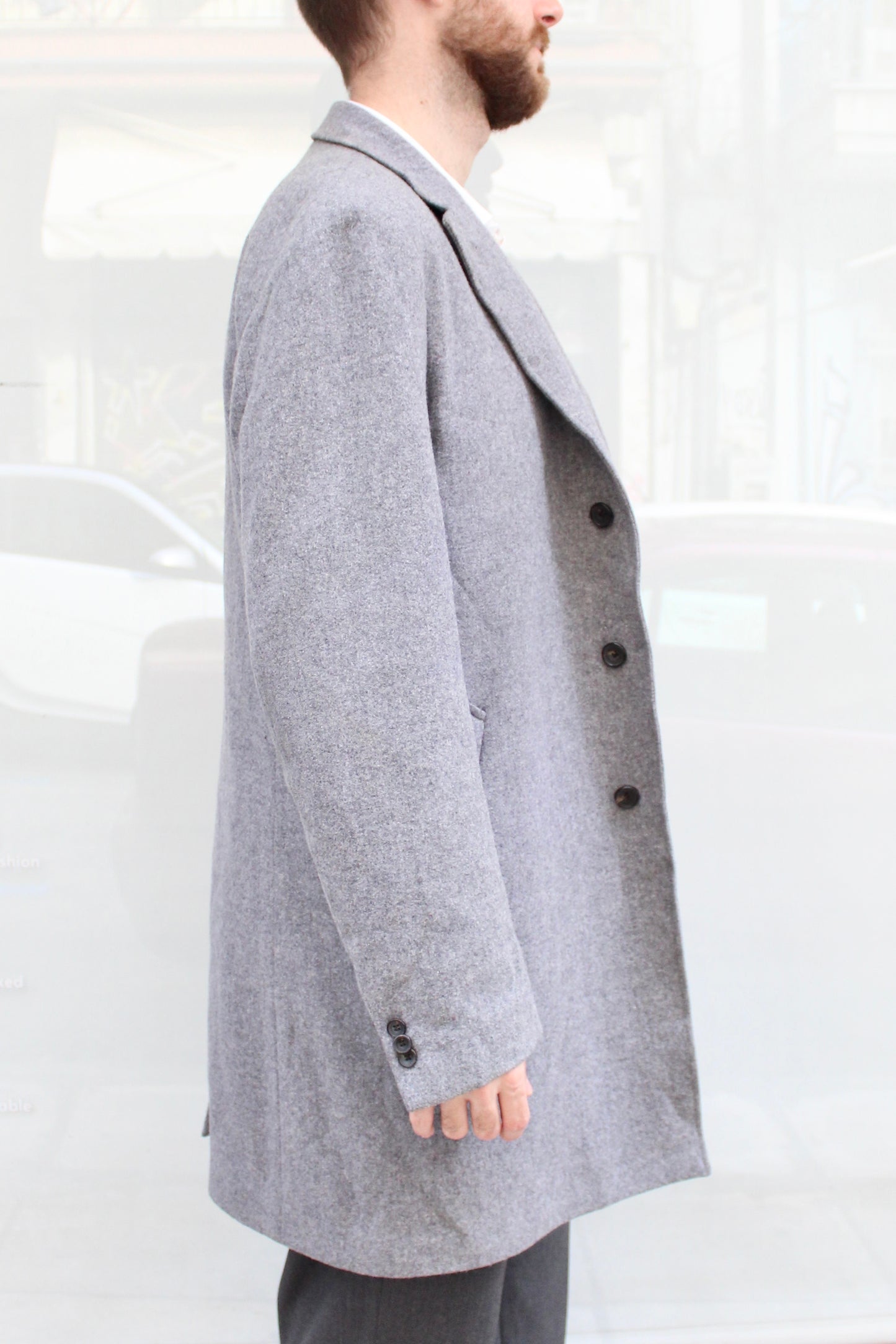 Gant Gray Overcoat