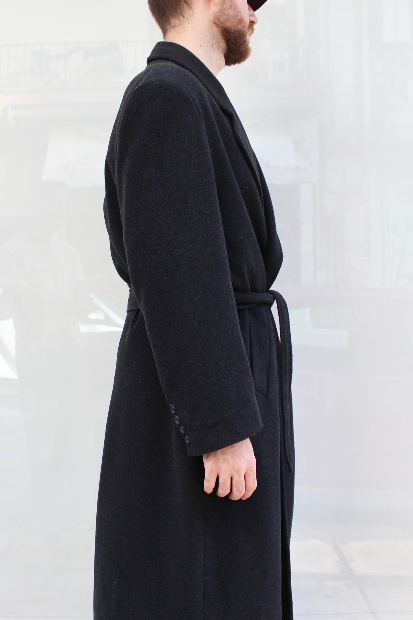 Double Breasted 80's Overcoat