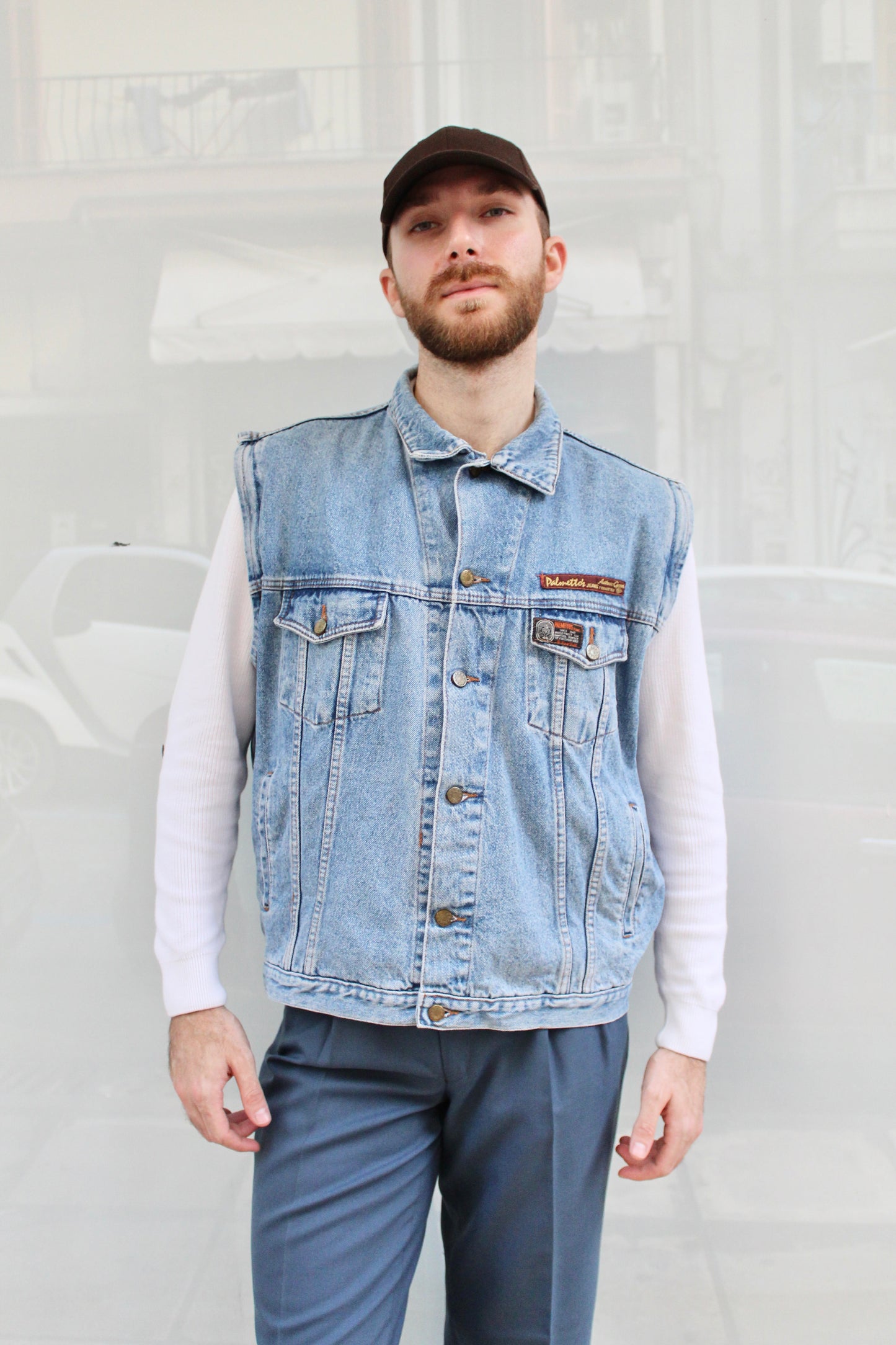 Denim 90's Vest