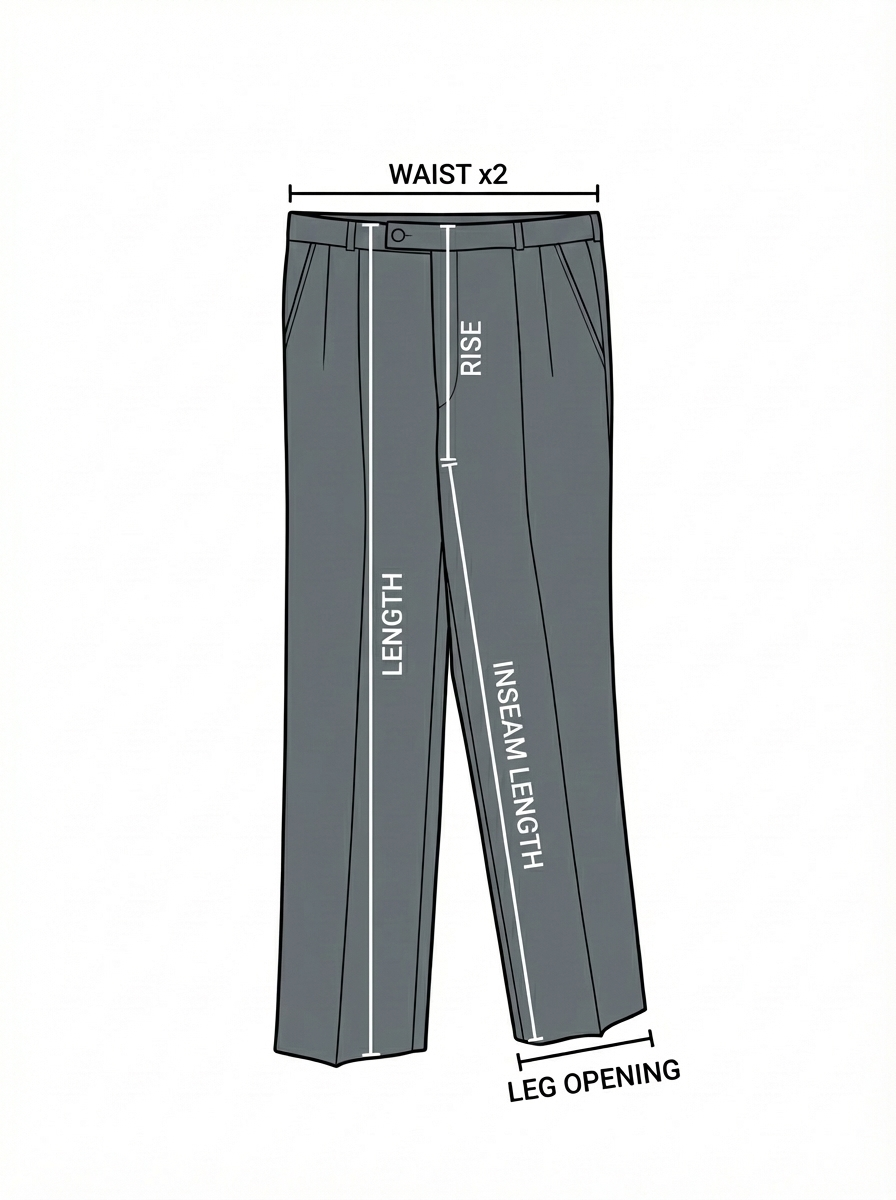DARK GRAY OFFICE PANTS