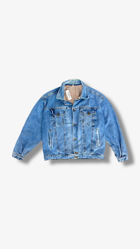 DENIM BOMBER JACKET