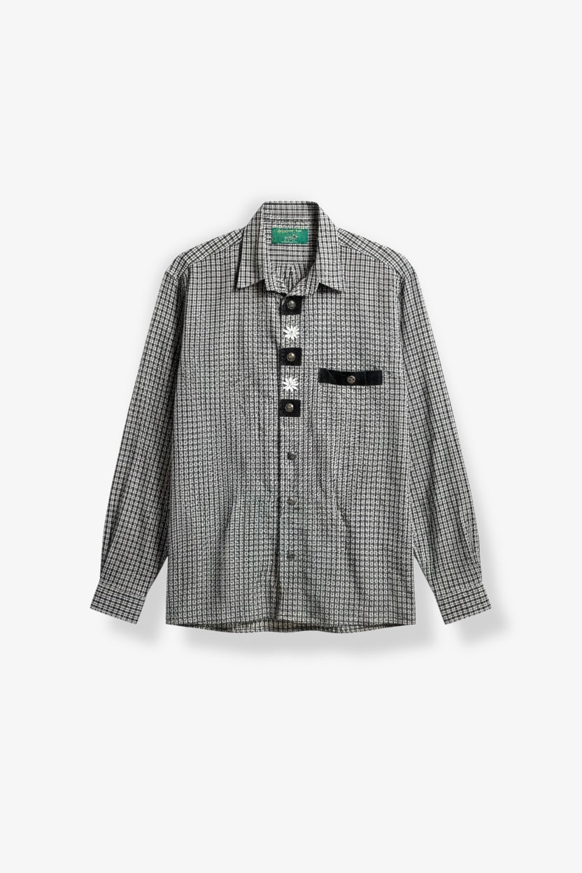 Embroidered Long Sleeve Shirt