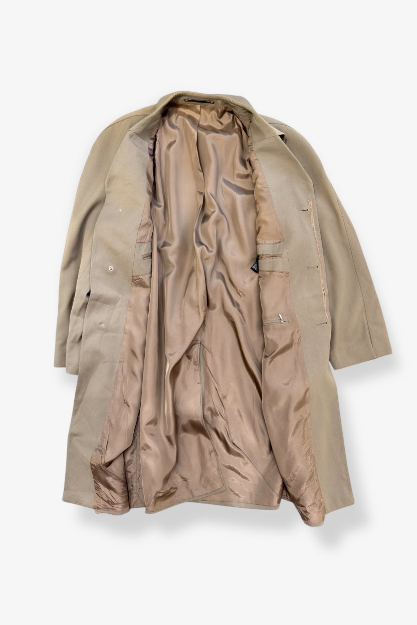 Collared Beige Trench