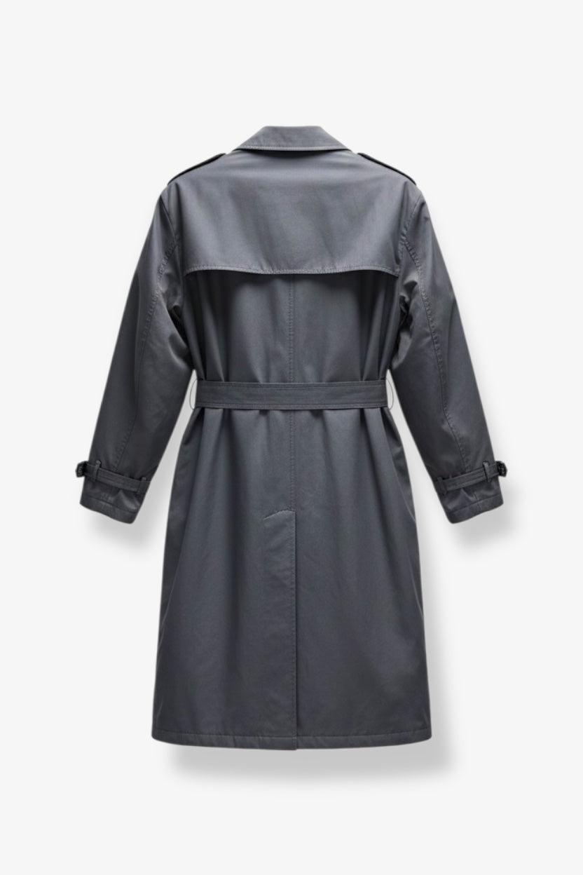 Dark Gray Trench Coat