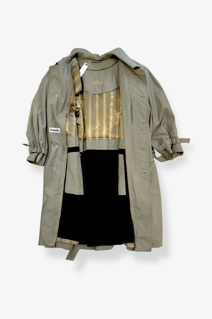 Khaki Maxi Trench