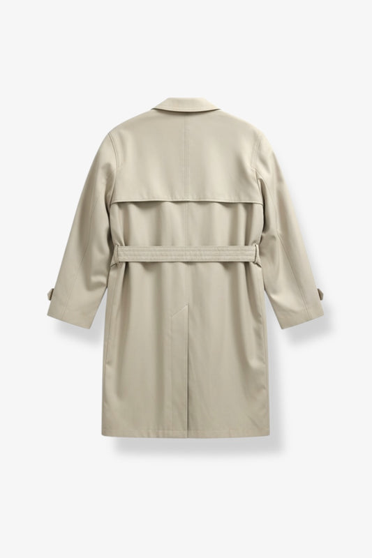 Belted Beige Trench