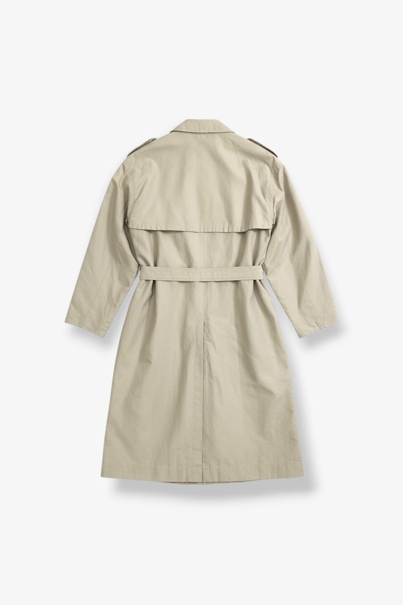 Dark Cream Trench Coat