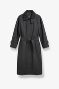 Bugatti Dark Gray Trench Coat
