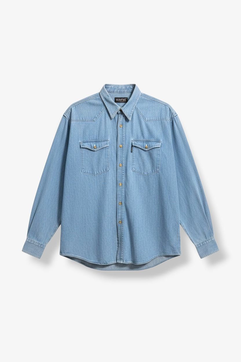 Denim Western Shirt
