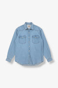 Light Blue Western Shirt