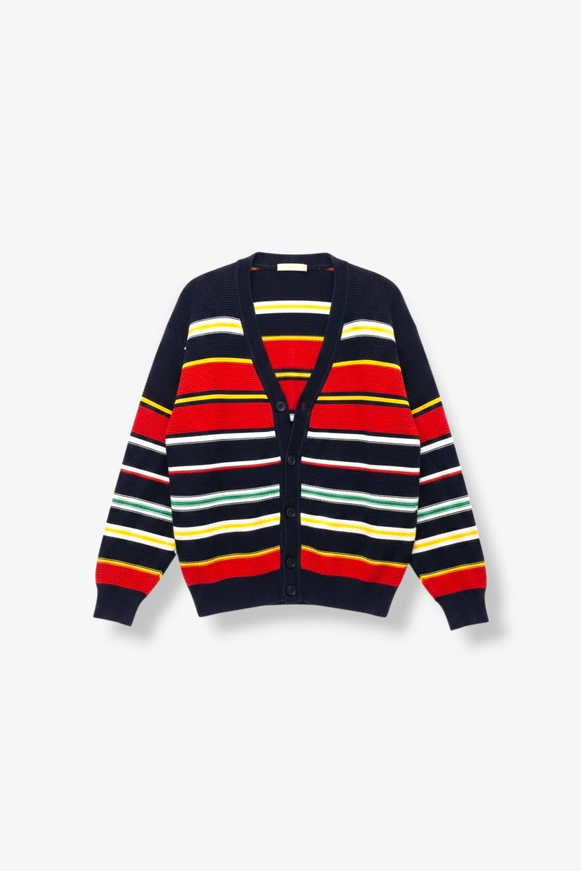 Striped Colorful Cardigan