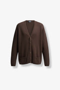 Brown Knitted Cardigan
