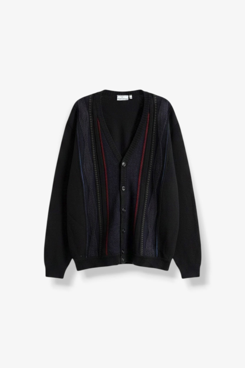 Black Knitted Cardigan