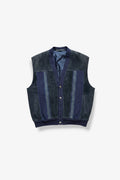 Suede Leather Vest Cardigan