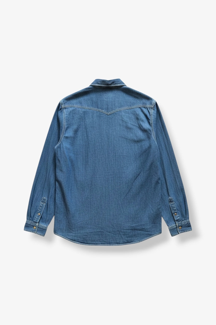 Dark Blue Western Shirt