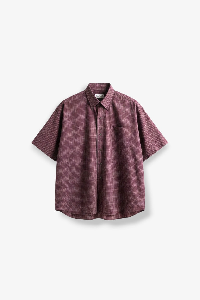 Boxy Plaid Shirt