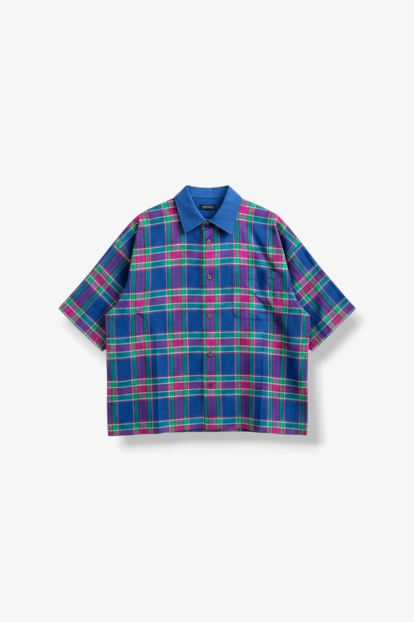 Reworked Cropped Polo Shirt