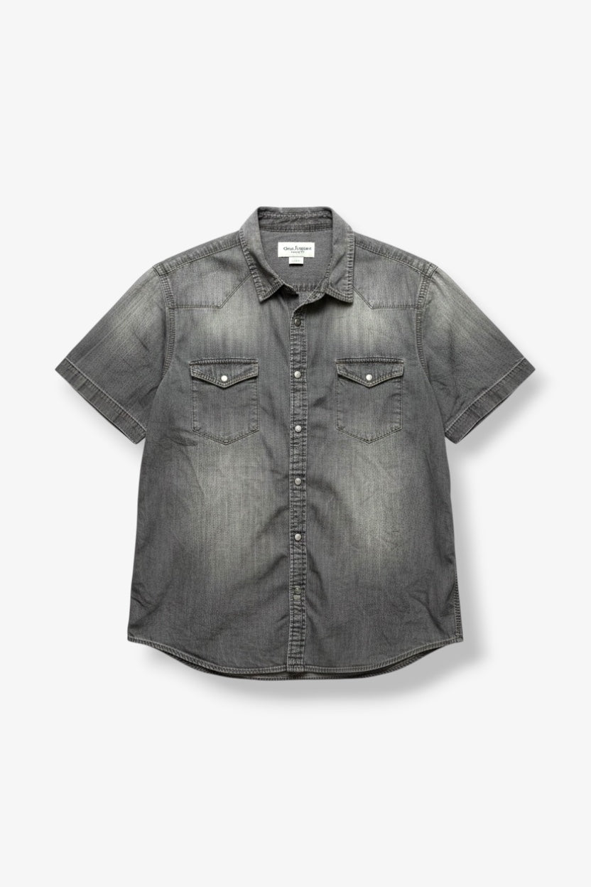 Denim Short Sleeve Shirt