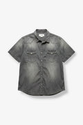 Denim Short Sleeve Shirt