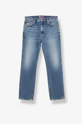 Straight Fit Washed Jeans