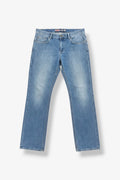 Straight Leg Washed Jeans